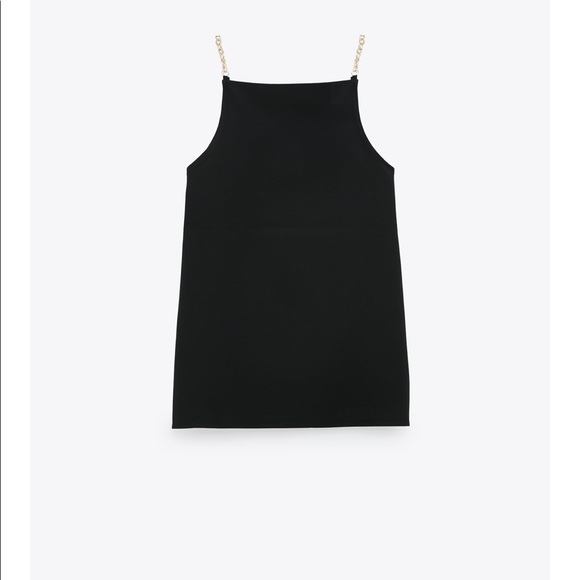 ZARA GOLD CHAIN STRAP CAMISOLE - Picture 2 of 11